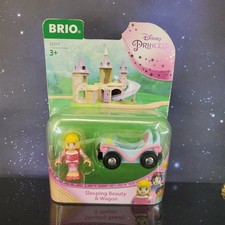 Brio 33314 Disney Princess Sleeping Beauty  Wagon Magnetic Connecting Train Car