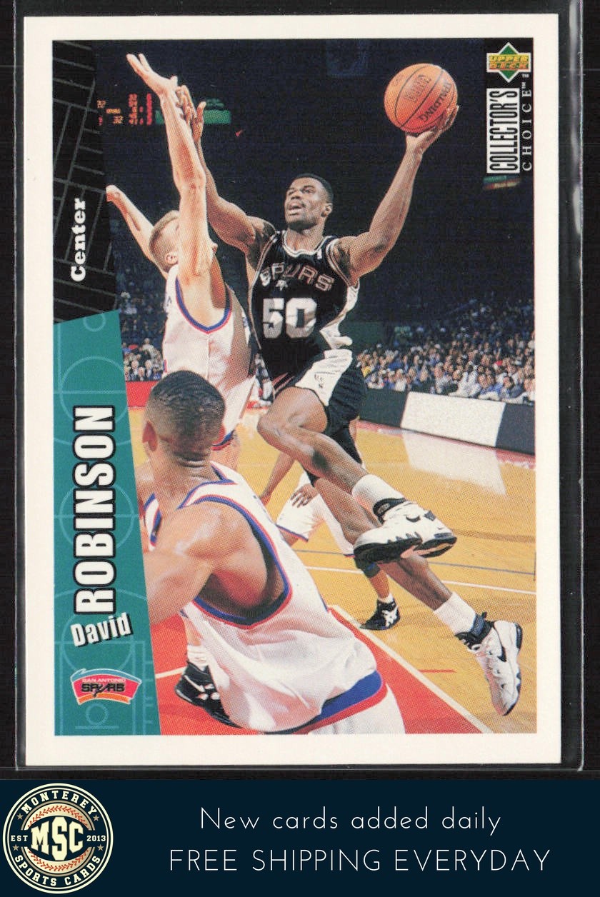 David Robinson 1996-97 Collector's Choice #329 San Antonio Spurs