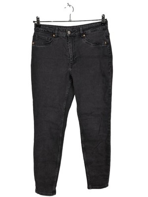 H&M DIVIDED High Waist Jeans Damen Jeans Gr. DE 42 schwarz Casual-Look