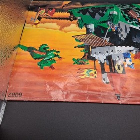 Vintage Lego 6082 Fire Breathing Fortress Instruction Manual