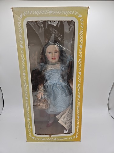 Effanbee 15" Judy Garland-Dorothy 1984 Puppe mit TOTO im Korb Neu im Karton *LESEN - Bild 1 von 11