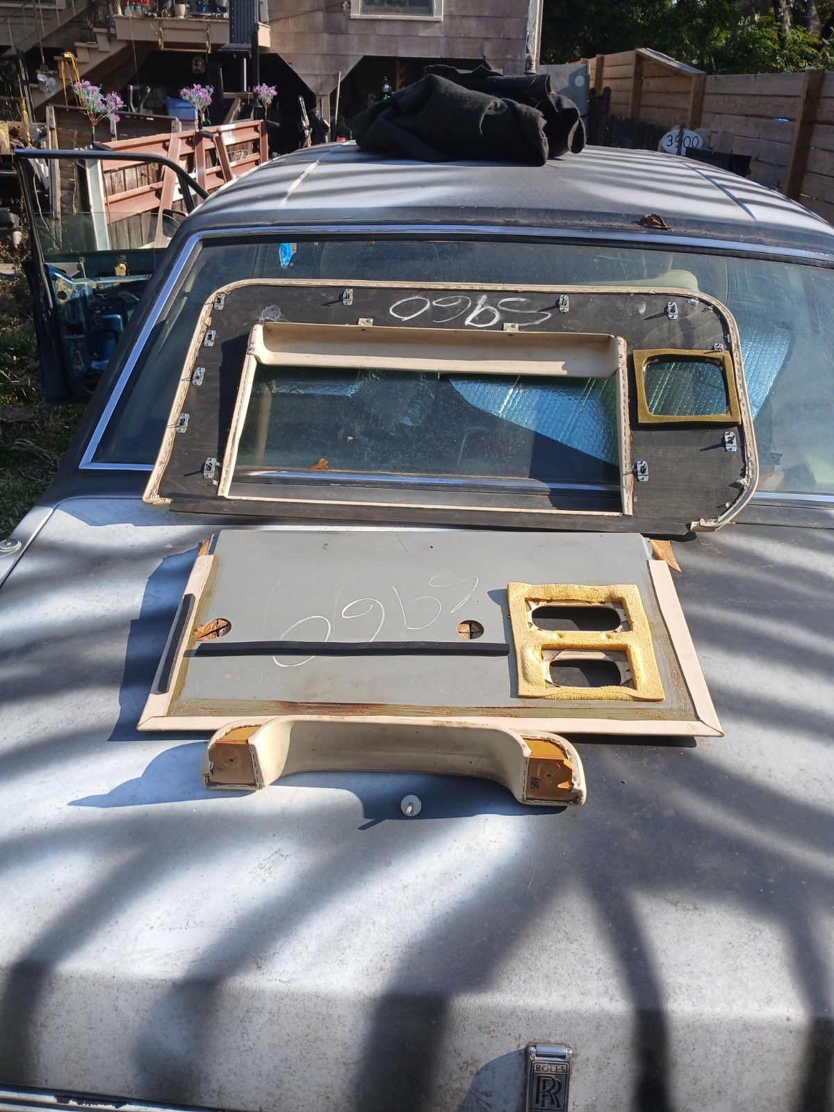 Left Side Door Panels With Handle 1980 ROLLS-ROYCE SILVER SPUR 