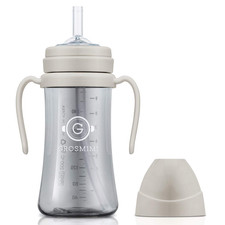 Spill Proof No Spill Magic Sippy Cup with Straw with Handle for Baby and Toddler