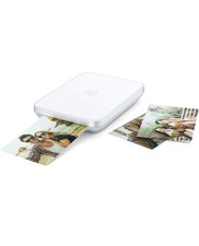 Lifeprint Portable 3" x 4.5" Photo Video Printer for iPhone - White