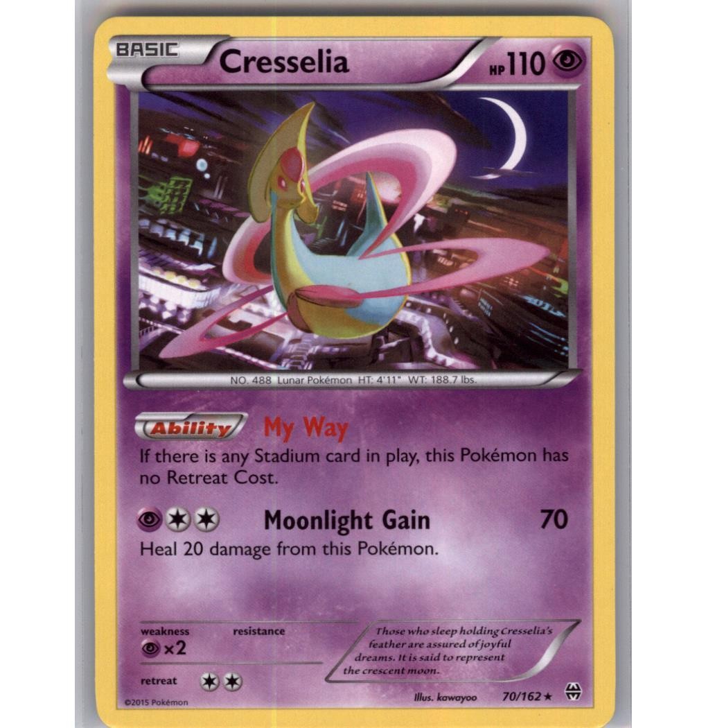 Cresselia Normal Rare XY - BREAKthrough 70/162 NM