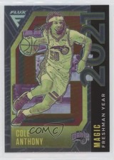 2020-21 Panini Flux Freshman Year Cole Anthony #12 0a3