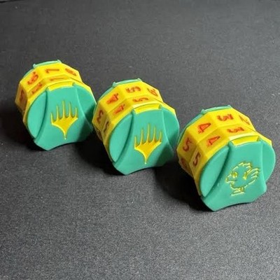 MTG Final Fantasy Chocobo Bundle Special Click Wheel Life Counter