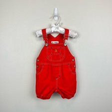 Vinage Gymboree Frog Shortalls Infant Baby Boy 6-12 Months