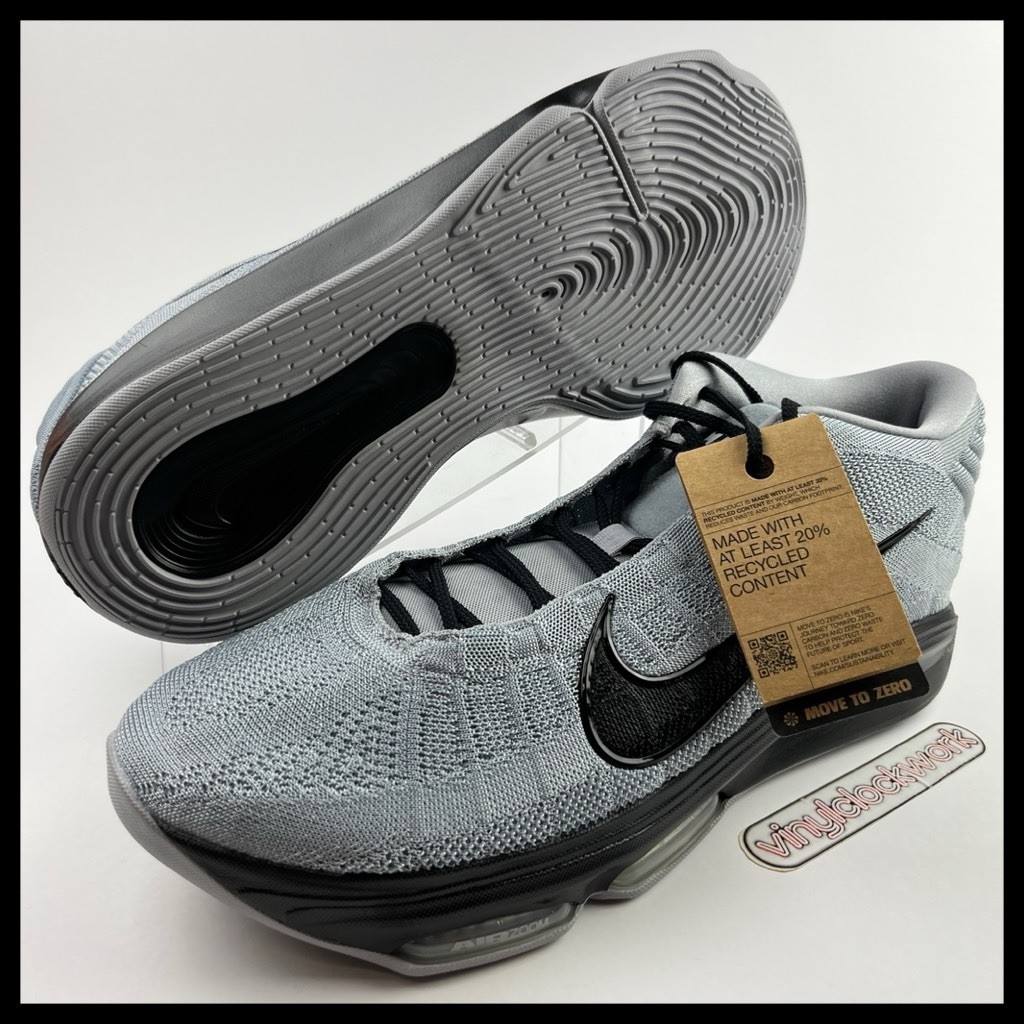 Nike Air Zoom GT Hustle 3 TB Promo Grey Black Basketball Mens Size