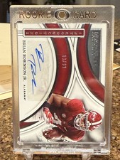 2022 BRIAN ROBINSON JR 49ers IMMACULATE /99 Alabama Autograph ROOKIE