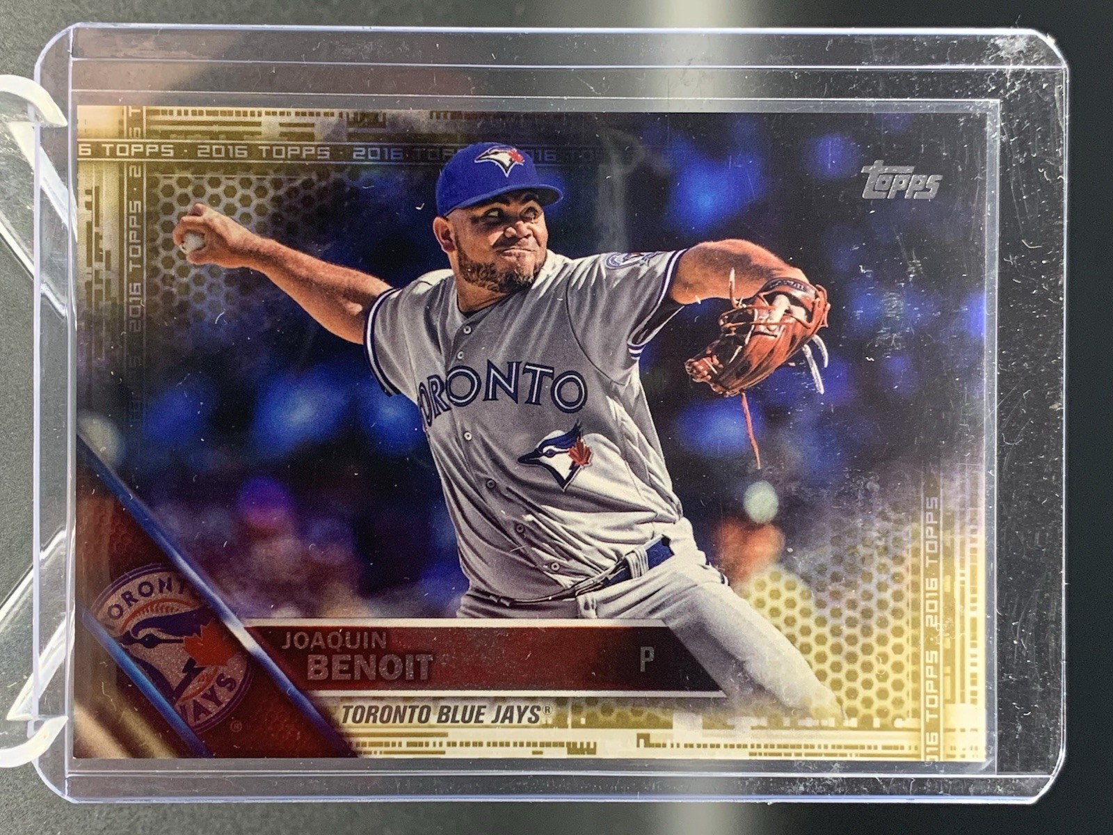 Joaquin Benoit 2016 Topps Update Series 1086/2016 Gold #US35 Blue Jays 