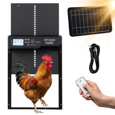 Solar Powered Automatic Chicken Coop Door