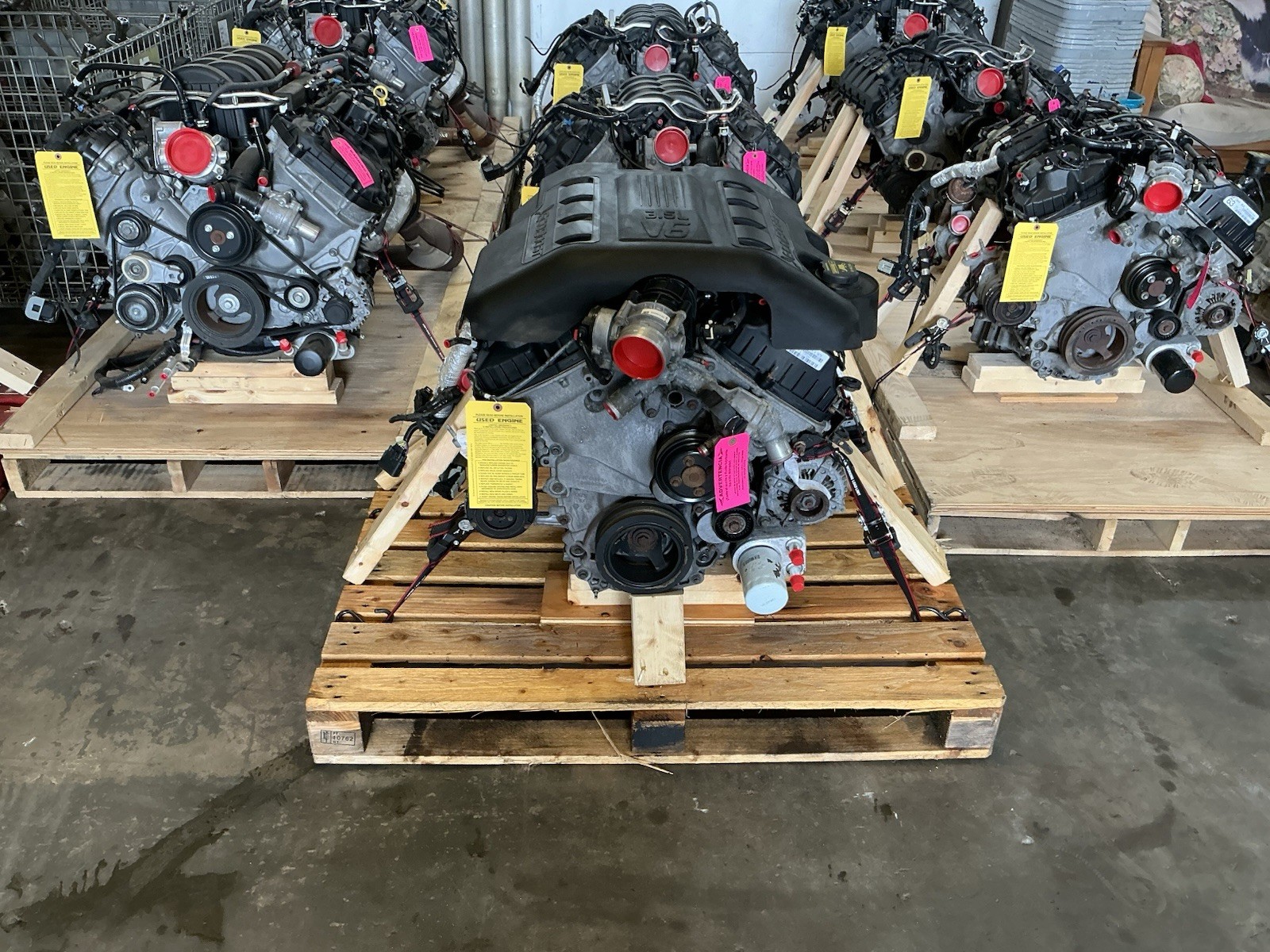 2013 2014 FORD F150 3.5L TWIN TURBO ENGINE COMPLETE WITH TURBOS