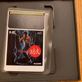 China Warrior The Kung Fu PC Engine HuCard TurboGrafx PCE Japan Import Tested