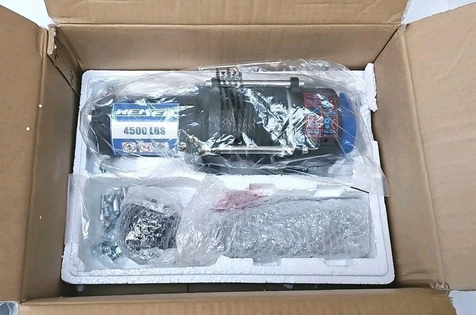 Комплект креплений электрической лебедки WEISEN 4500 фунтов 12 В для 2015-2025 HONDAIONEER 500 520 - Изображение 3 из 4