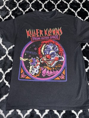 Killer Klowns From Outer Space Mens T-Shirt Size Medium Black Horror Movie 