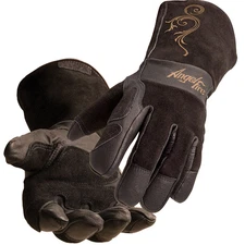 Black Stallion LS50SM BSX ANGELFIRE Black- Beige Flourish Stick/Mig Weldin Small