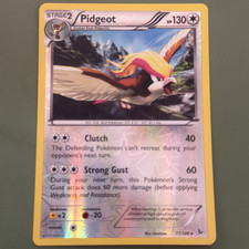 Pokémon TCG Pidgeot 77/106 XY Rare Holo Stage 2 English 2014 130 HP