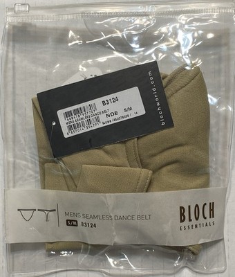 Bloch Men's Seamless Dance Belt B3124 Beige Men's S/M