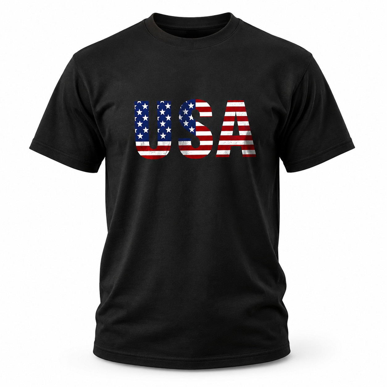 Camiseta Bandera Americana de Estados Unidos Para Hombre Camiseta Gráfica Patriótica Manga Corta Unisex Camisa
