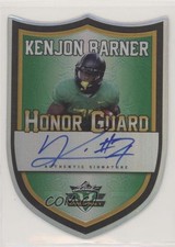2013 Leaf Valiant Honor Guard Auto Kenjon Barner #HG-KB1 Auto 3lz
