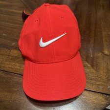 Nike Hat Cap Red Youth Size Club Cap