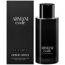 Armani Code by Giorgio Armani for Men Eau de Parfum Refillable Spray 2.5 oz