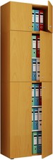 VCM - Büroschrank Aktenschrank Lona 5fach A H. 223 x B. 70 x T. 39 cm