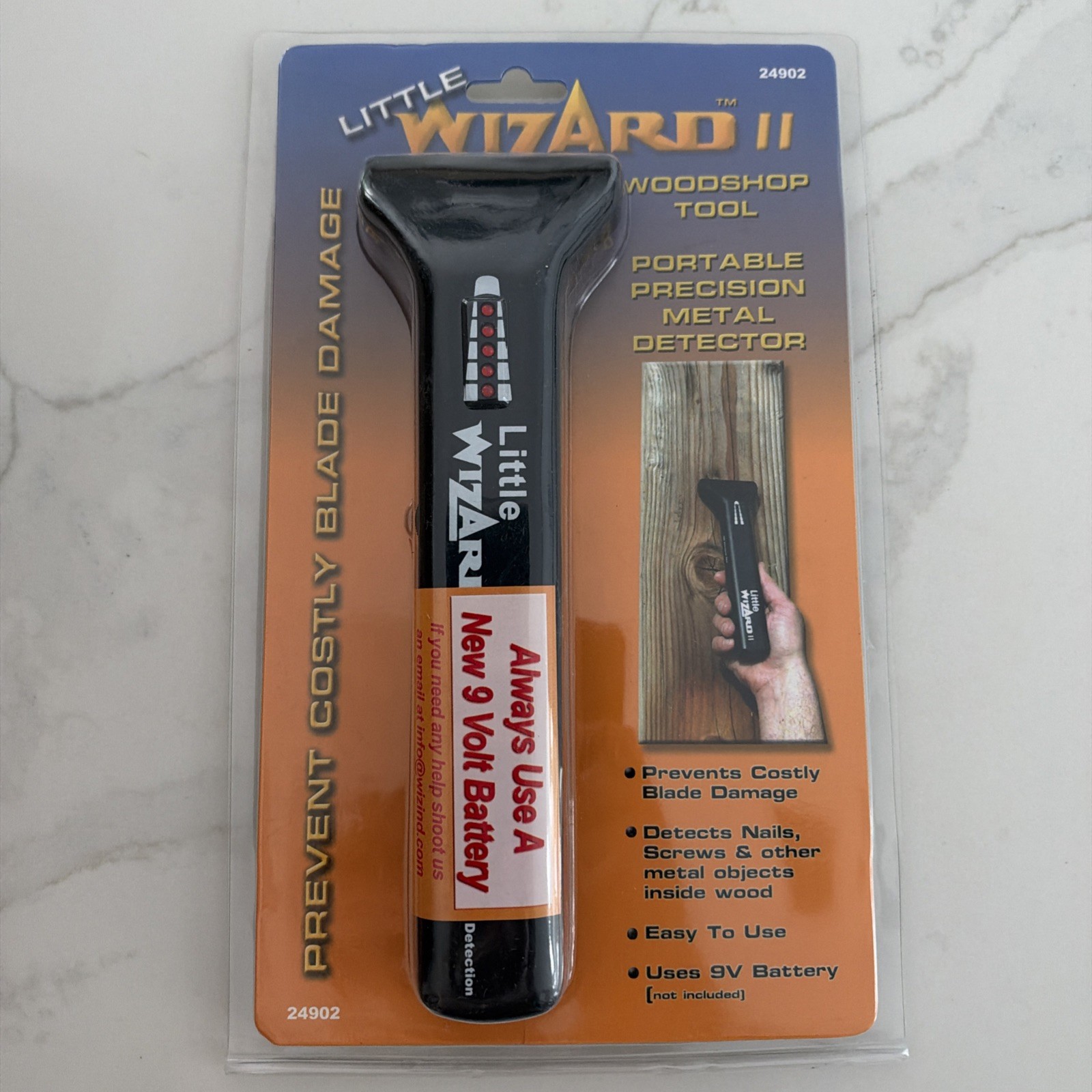 NEW! SEALED! Little Wizard II Nail Finder Woodworking Metal Detector Model 24902