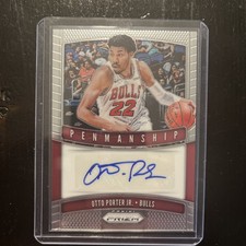 2019-20 Panini Prizm Penmanship Autograph Otto Porter Jr. Chicago Bulls