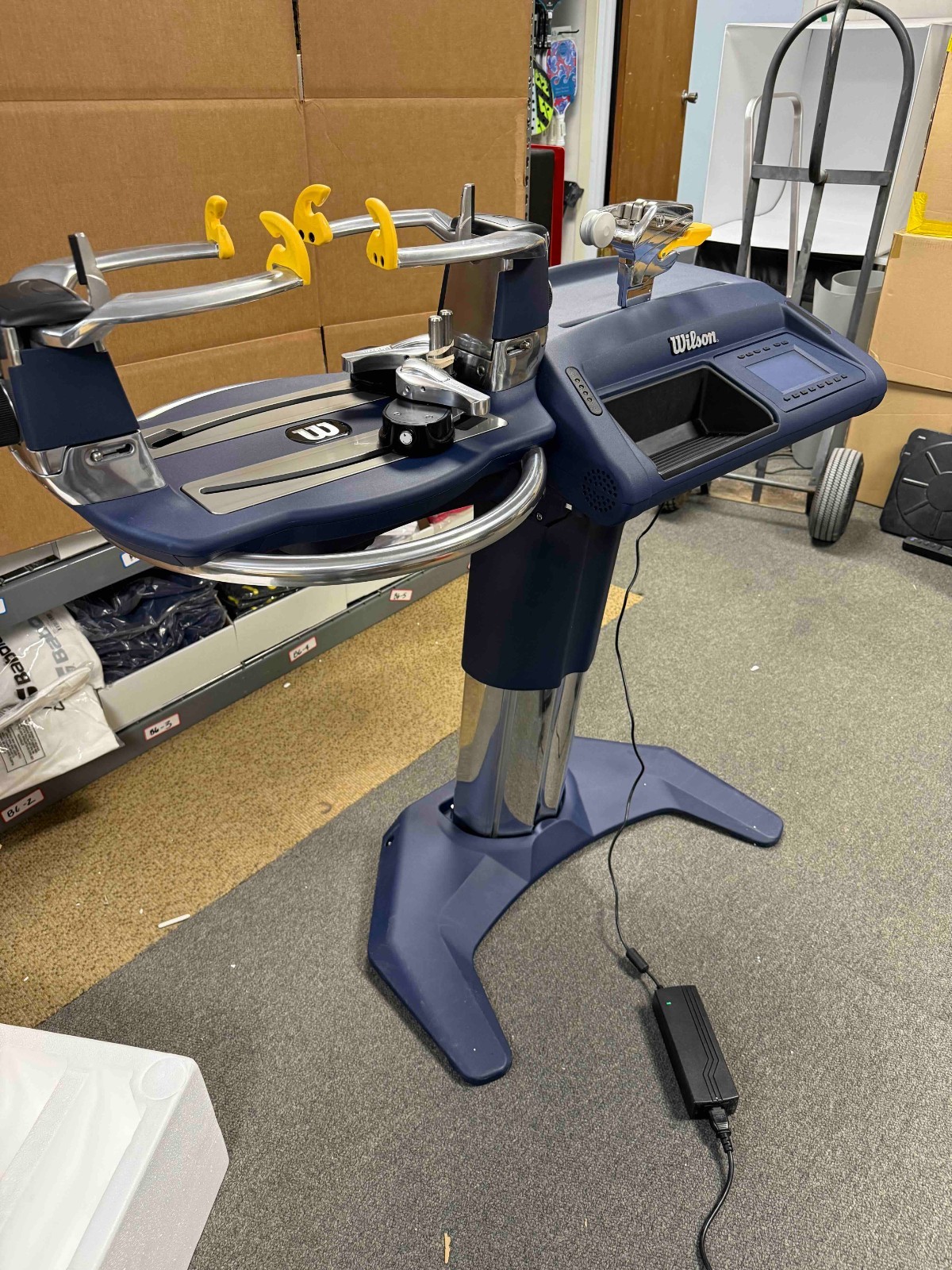 Wilson String Cutter Used Wilson US Open SE Baiardo Stringing Machine | eBay