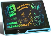 LCD Schreibtafel Kinder Wiederaufladbare 13 Zoll Maltafel Zaubertafel