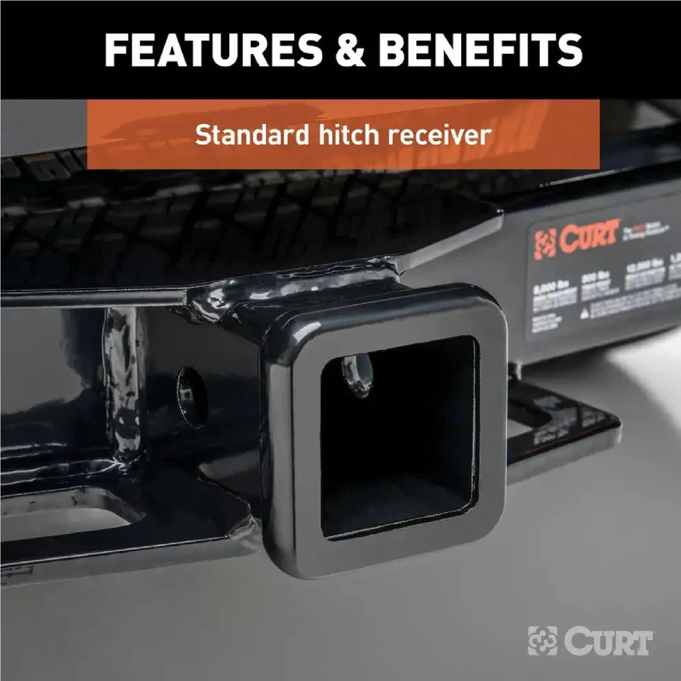 Curt Class 3 Trailer Hitch 13345 for Hyundai Entourage & Kia Sedona Foto 4 de 4