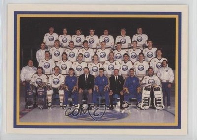 1990-91 Kraft Singles Buffalo Sabres Team #93 e6j