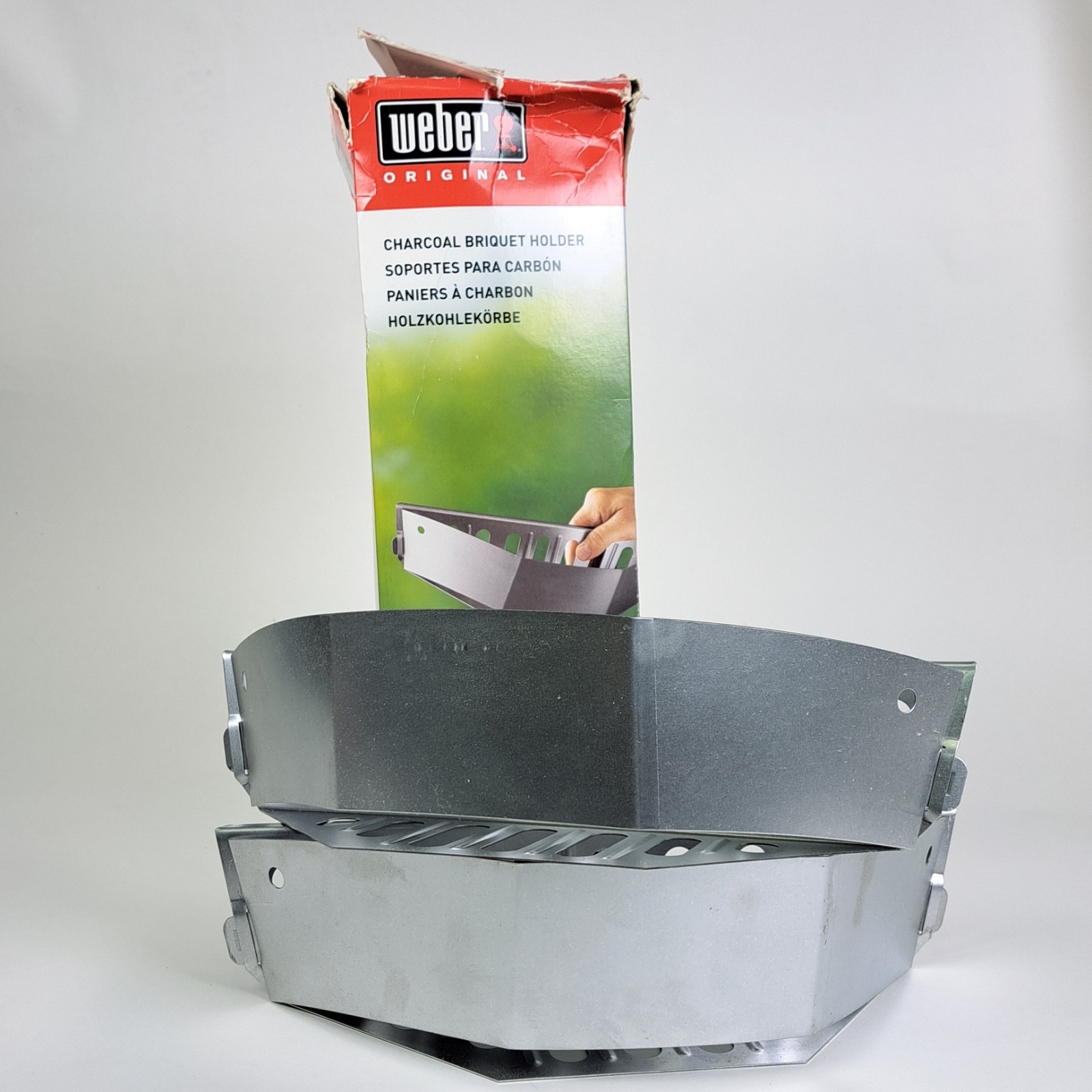 Weber, Char-Basket Charcoal Briquet Holders, Steel, 7403