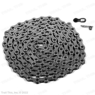 PYC 12 Speed 126L Silver 1/2'' x 11/128'' Bike Chain fits Campagnolo SRAM Shimano