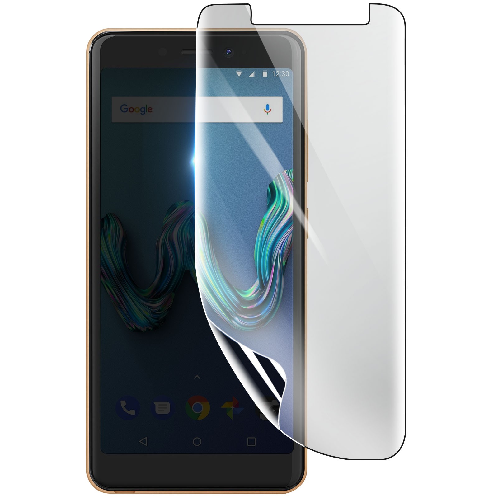 Film hydrogel antichoc pour Wiko Tommy 3 avec technologie auto-cicatrisante