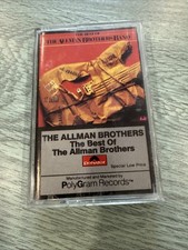 The Allman Brothers: The Best Of The Allman Brothers Cassette Tape 1981 VG