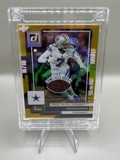 2025 Jersey Fusion Ball Stars Trevon Diggs Game Used Ball Patch /161 Cowboys