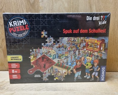 Kosmos Die Drei ??? Kids Haunted School Party 200 Stück Mystery Puzzle