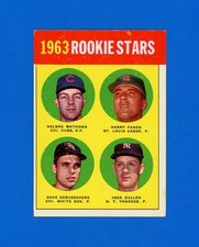 1963 Topps Baseball # 54 Rookie Stars  VG-VGEX *ValueBC.eStore*