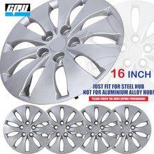 16 4 Pack Bolt-on Wheel Cover Full Rim Hubcaps For 2008-2012 Honda Accord Sedan 16 4 Pack Bolt-on Wheel Cover Full Rim Hubcaps For 2008-2012 Honda Accord Sedan