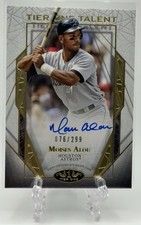 Moises Alou 2022 Topps Tier One Talent On-Card Autograph Auto /299! Astros