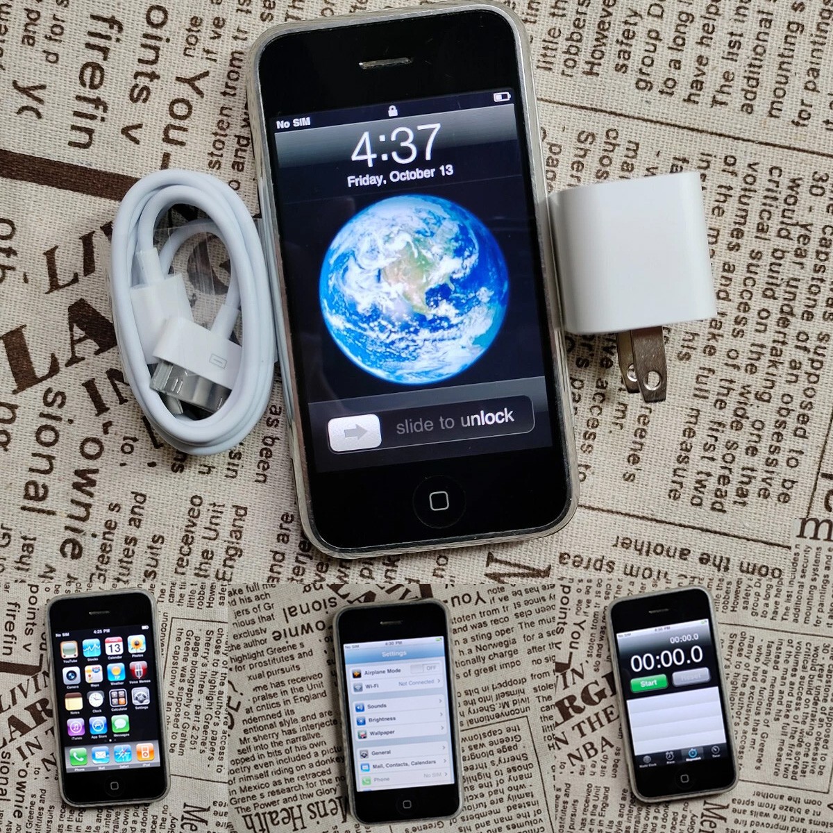 First Generaton Iphone Good Apple iPhone 1st Generation(iPhone 2G) A1203 UNLOCKED 4/8/16GB IOS 3