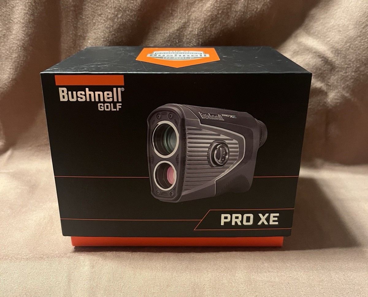 Bushnell Pro XE Golf Laser Rangefinder - Black/Silver (201950) for