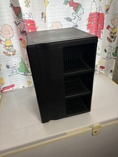 Alpha 144 CD Rotary Carousel Storage Holder Rack Spinning Tower Case- Stackable