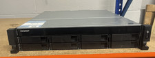 TS-873U-RP QNAP 8 Bay NAS 8GB Memory With SAS-12G2E Dual Port SAS Card Tested