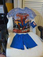 Boy's 3T The Amazing Spiderman Pajama Set Top  Shorts