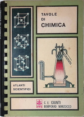 Tavole di chimica - Febrer Canals M.A., a cura di - Giunti 1968