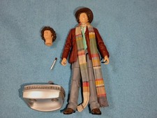 DOCTOR WHO Cuarto Doctor Destornillador Sónico Cabezal Intercambiable FIGURA DE ACCIÓN Tom Baker 5"